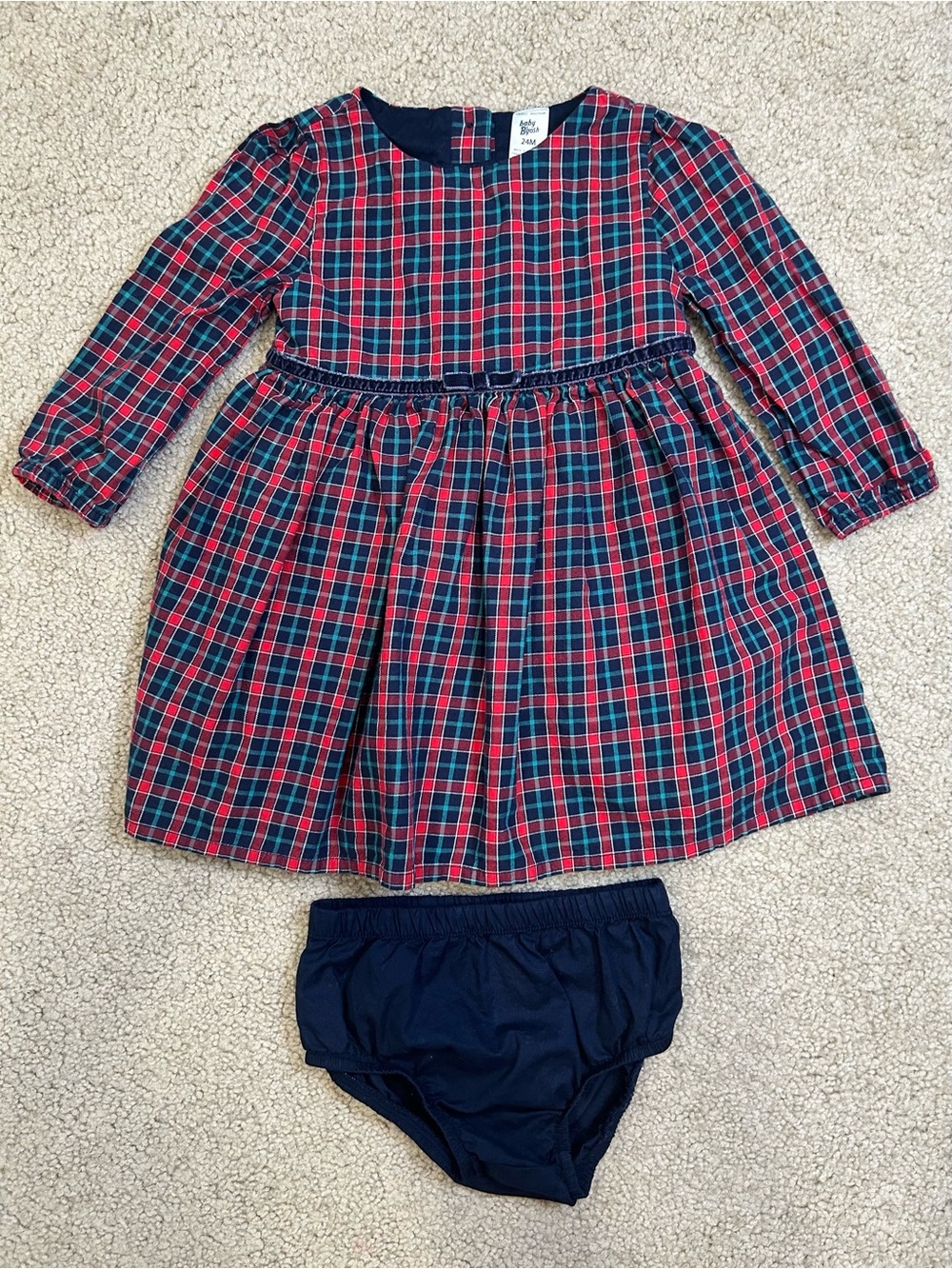 Girls Christmas Dresses Size 18-24 Months - Picture 3 of 7